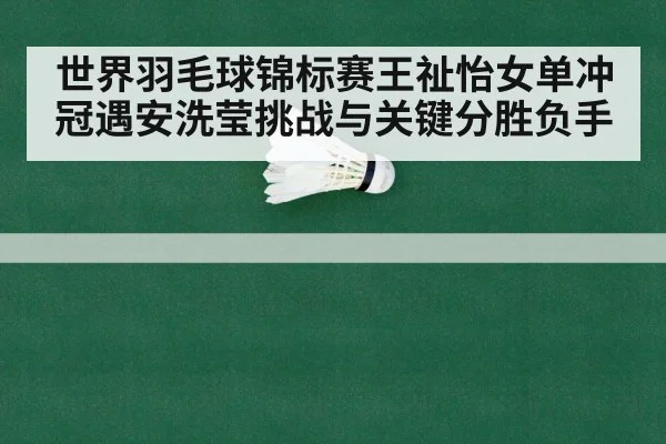 badminton championship match